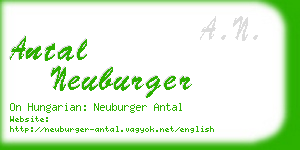 antal neuburger business card